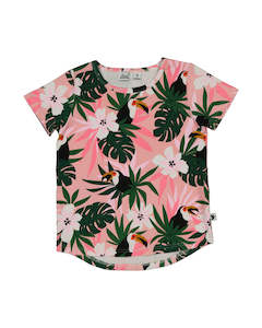 Womenswear: KR1333 TROPICAL TOUCAN TEE