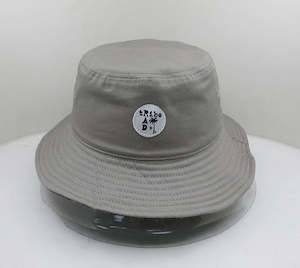 Womenswear: RT0709 RAD TRIBE REVERSIBLE BUCKET HAT IN GREY