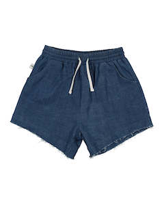 Kr1508 Tie Dye Pocket Denim Short