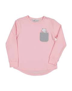 Kr2044 Peekaboo Ls Tee