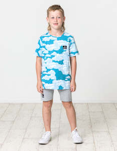 Rd1628 Cloud Camo Tee