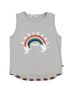 Womenswear: KR1533 RETRO RAINBOW TANK