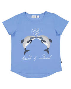 KR1519 DOLPHIN LOVE TEE