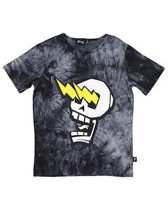 Rd2225 Skull Tie Dye Tee