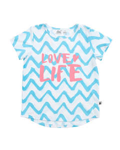 KR1930 LOVE LIFE TEE