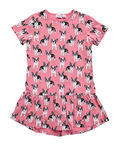 Womenswear: KR1928 PUPPY LOVE FRILL DRESS