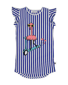 Kr1548 Scoot Flamingo Dress