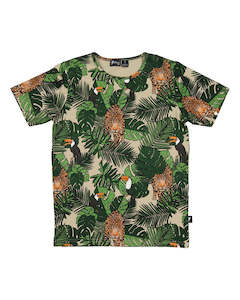 RD2207 JUNGLE LEOPARD TEE