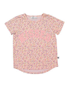 KR2116 KISSED FLORAL TEE