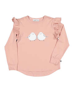 Womenswear: KR2031 SNOW FAIRY LS FRILL TEE