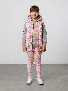 KR1651 KISSED GIRL PUFFER VEST