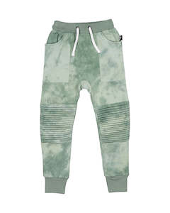 Rd2312 Sage Tie Dye Captain Pant