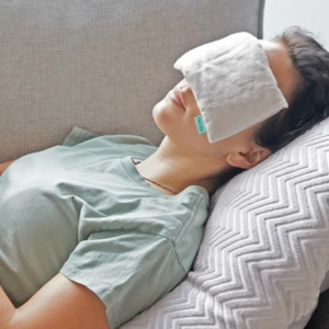 Therapeutic Support: Weighted eye pillow