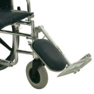 Transit Wheelchair: Elevated legrest for Titan manual wheelchairs