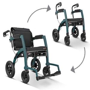 Rollz Motion Performance convertible wheelchair and walker