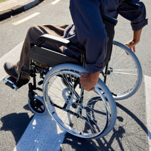 Self propelling manual wheelchair