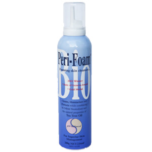 Peri-Foam foaming skin cleanser and odour neutraliser