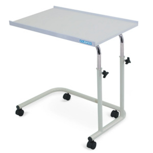 Tables: Overbed table with tilting top by Viking