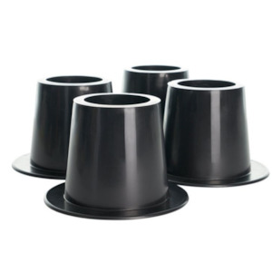 Furniture riser | moulded plastic cone riser