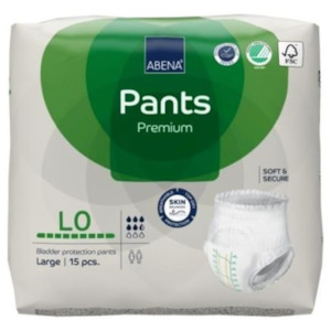 Abena Pants L0 Premium 1100 ml Large unisex pull-ups