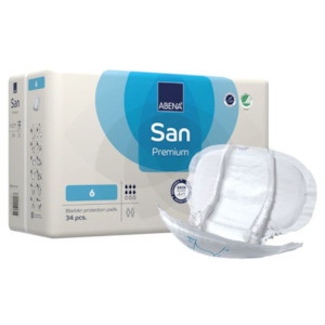 Abena San 6 Premium 1600 ml unisex pads