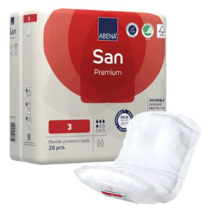 Abena Pads: Abena San 3 Premium 500 ml unisex pads