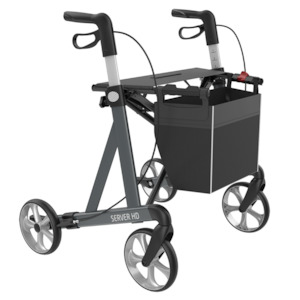 Server heavy duty bariatric rollator Large by Rehasense