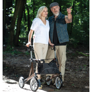 Rollators: Explorer bariatric outdoor rollator by Rehasense