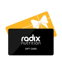 ed-exclude: Radix Nutrition Gift Cards