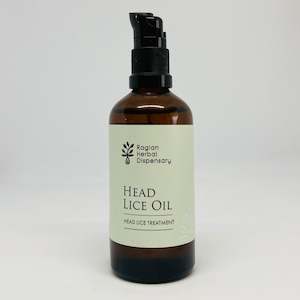 Oils Waters Gels: HERBAL DISPENSARY HEAD LICE OIL 100MLS