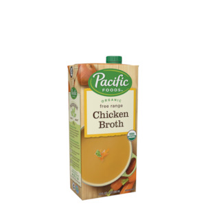 Meats Broths: CHICKEN BROTH FREE RANGE ORGANIC 946ML