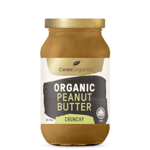 All Pantry Foods: CERES ORGANICS ORGANIC PEANUT BUTTER CRUNCHY 700G