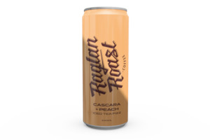 Coffee: CASCARA PEACH ICED TEA FIZZ