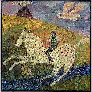 Art gallery: Mick Jagger riding wild horses