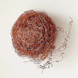 Art gallery: Wire Sphere - Copper