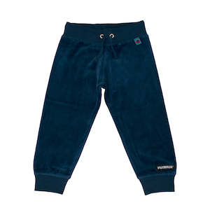 Villervalla - Relaxed Pants - Velour - Marine ** LAST ONE