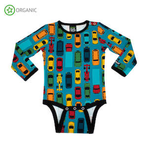 Villervalla - LS Bodysuit - Traffic - Atlantic (Blue)