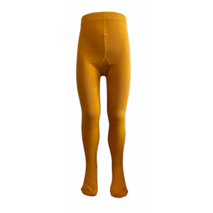 Slugs Tights: S & S Tights - Block Colour - Mustard