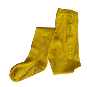 Slugs Tights: S & S Tights - Block Colour - Yellow