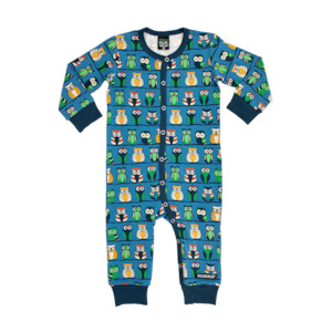 Onesies: Villervalla - All-in-One - Owls - Marine