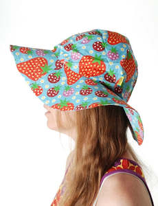 Duns Sweden - Sunhat - Strawberry Field - Turquoise ** LAST SZ Baby