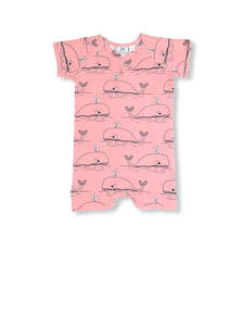 Jny Less Latest: JNY - Summersuit - Pink Whale