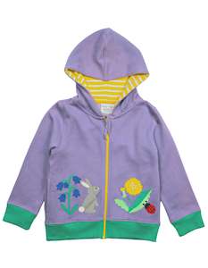 Toby Tiger - Organic Spring Applique Hoodie