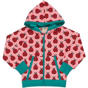 Maxomorra - Zip Hoodie - Ladybug