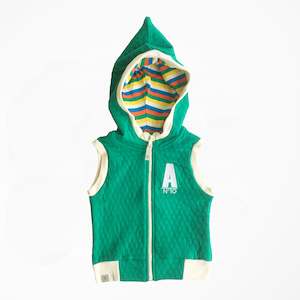 Alba - Tronjan Waistcoat - Pepper Green