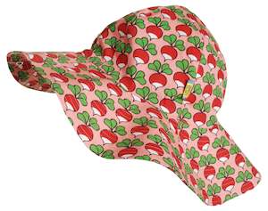 Duns Sweden - Sunhat - Radish - Desert Flower ** LAST ONE sz XL