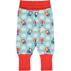 PRICE DROP * Maxomorra - Rib Pants - Parrot Safari