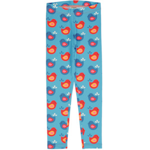 PRICE DROP * Maxomorra - Leggings - Bright Birds ** LAST size 74/80cm