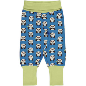 PRICE DROP * Maxomorra - Rib Pants - Playful Panda