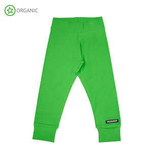 Villervalla - Solid Basics - Tapered Pants - Pea (Green)